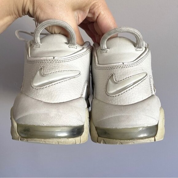 Nike Air More Uptempo GS - 6.5/7US, Light Bone - Picture 8 of 13